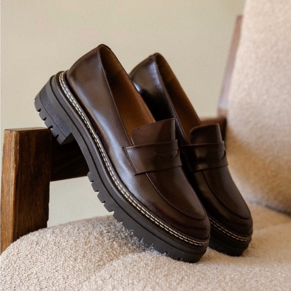 Bobbies Shoes - Bobbies Paris Amalia Irish Coffee Brown Loafers